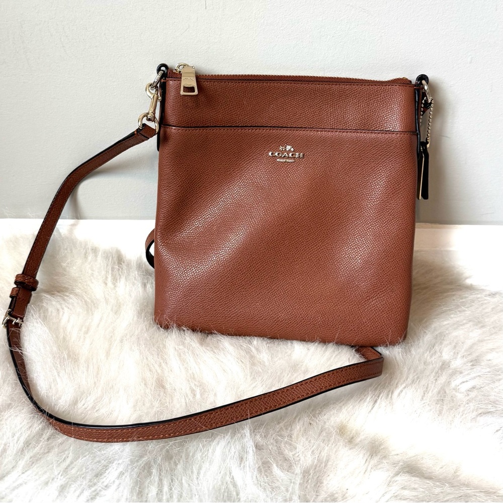 Coach 2014 Swingpack North South Crossbody Leather Bag - Picture 3 of 8